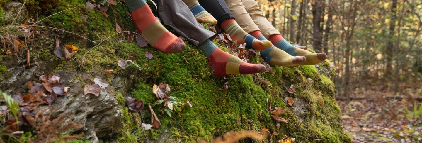 Laine mérinos pour chaussettes de randonnée